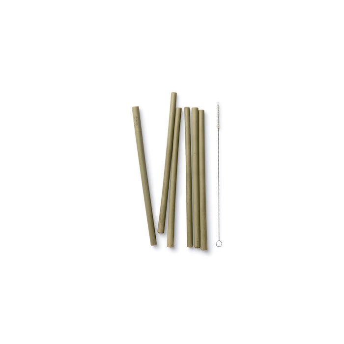 Bamboo Straws & Accessories - Green Tulip