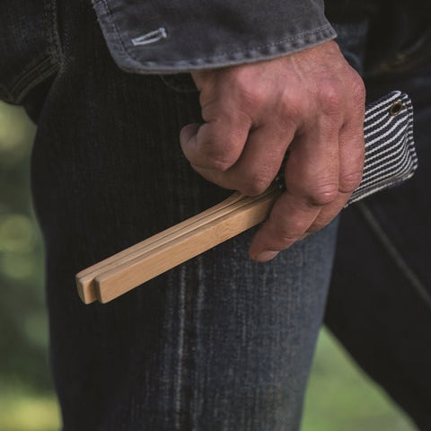 Bamboo Travel Utensil Set with Pouch