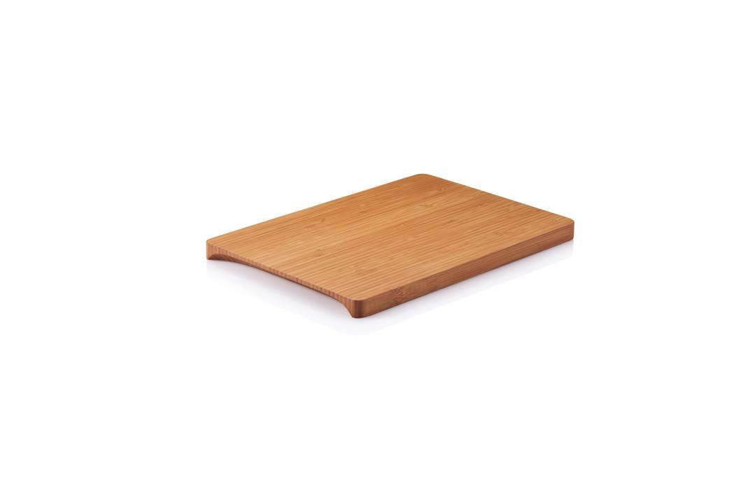 Bamboo Undercut Cutting & Serving Board - Green Tulip