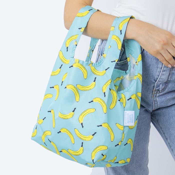 Banana Reusable Shopping Bag - Mini - Green Tulip