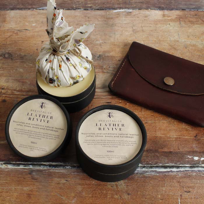 Beevitalise Leather Revive Balm - Green Tulip