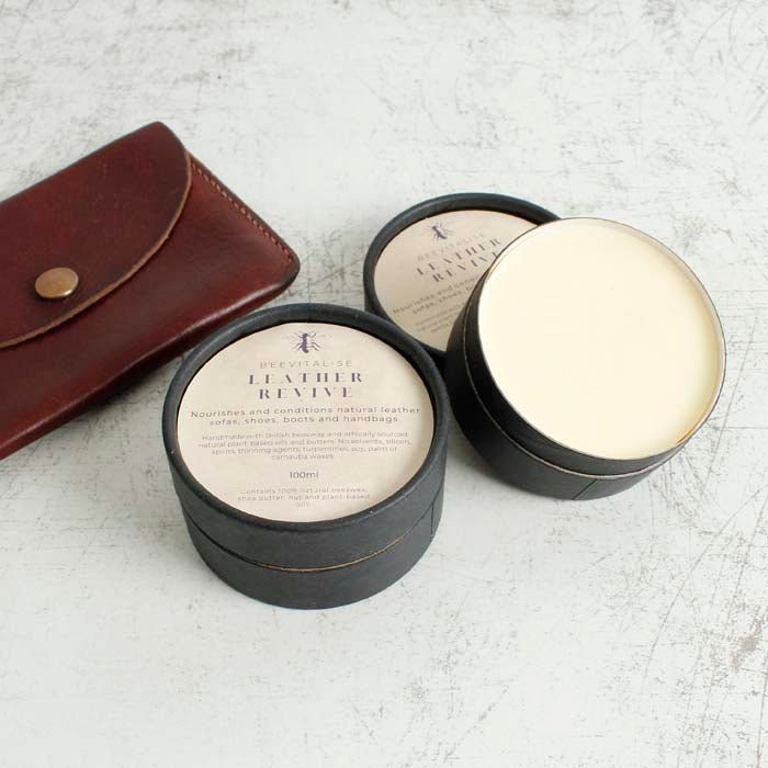 Beevitalise Leather Revive Balm - Green Tulip