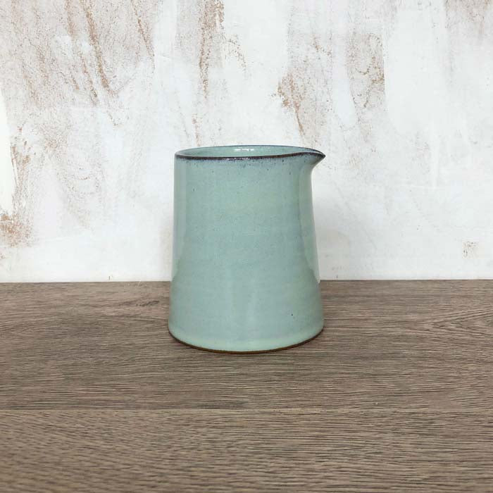 Bhava Handmade Stoneware Jug - Green Tulip