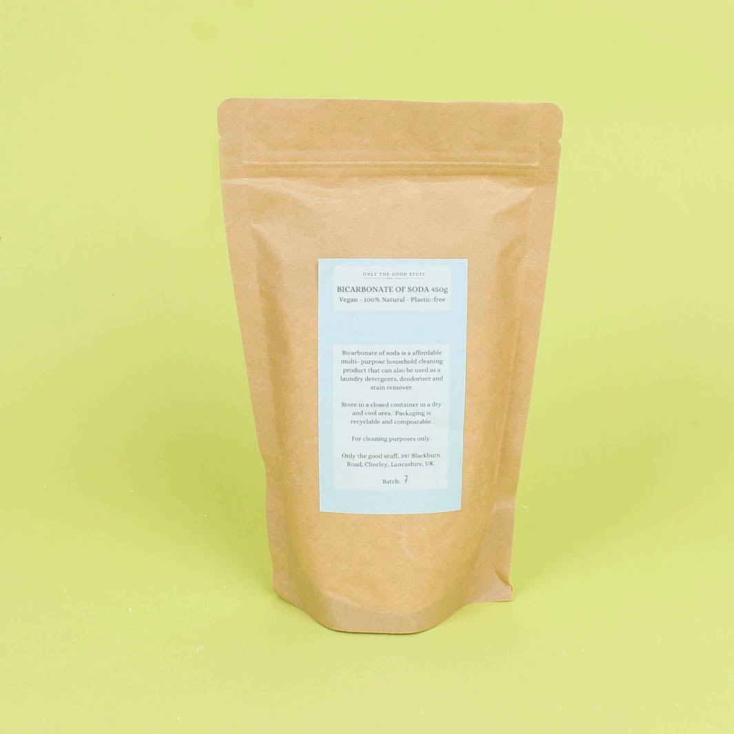 Bicarbonate of Soda Pouch - 450g - Green Tulip