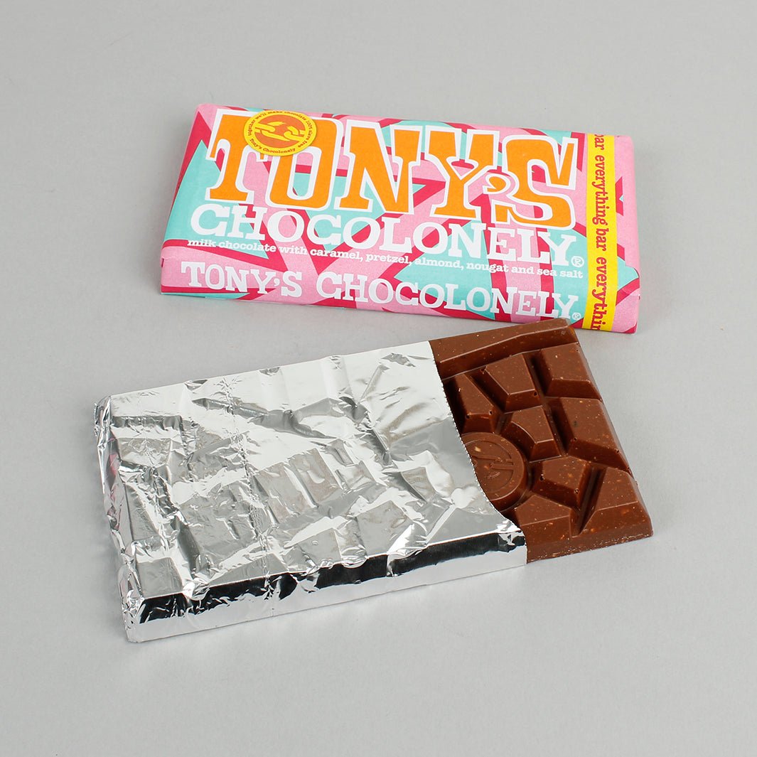 Big Bar 32% Milk Chocolate - Everything Bar - Green Tulip