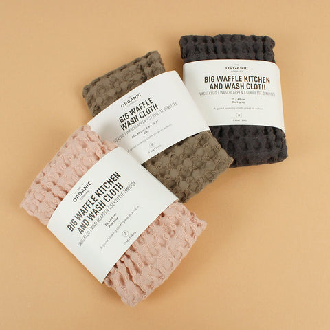 Big Waffle Kitchen & Wash Cloth