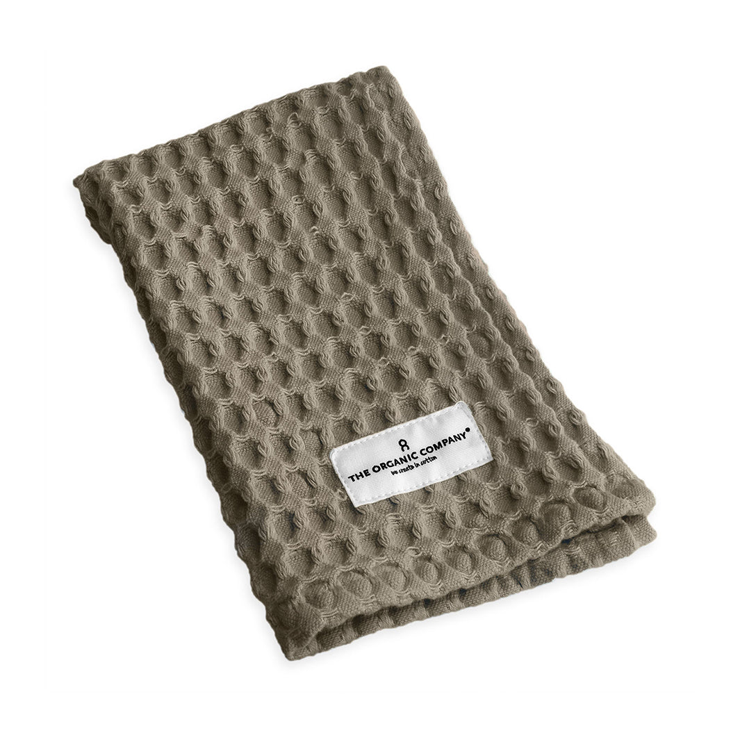 Big Waffle Kitchen & Wash Cloth - Green Tulip