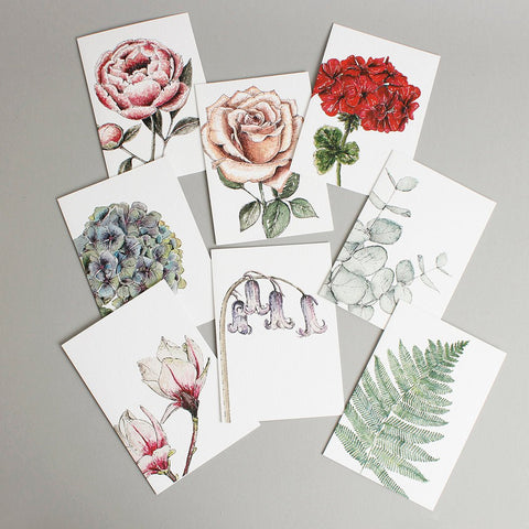 Blooming Marvellous Notecard Set - Mixed Box of 8