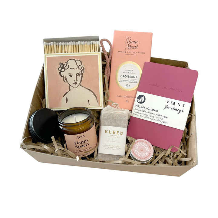 Blush Gift Set - Green Tulip