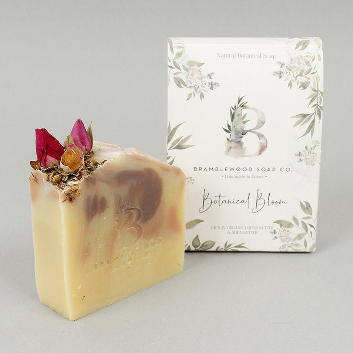 Botanical Bloom Natural Soap - Green Tulip