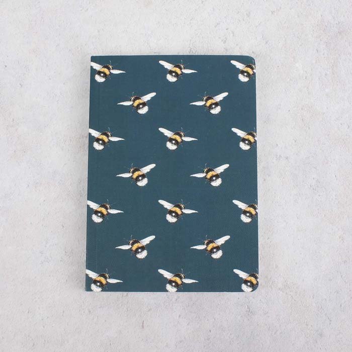 Bumblebee Noir A6 Notebook - Green Tulip