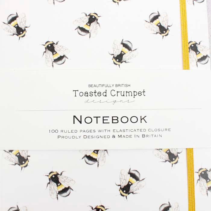 Bumblebee Pure A5 Notebook - Green Tulip