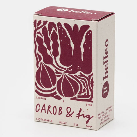 Carob & Fig Olive Oil Soap Bar