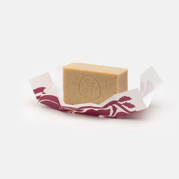 Carob & Fig Olive Oil Soap Bar - Green Tulip