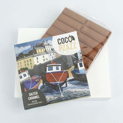 Chris Neale: Boats - Sea Salt Caramel Milk Chocolate Bar