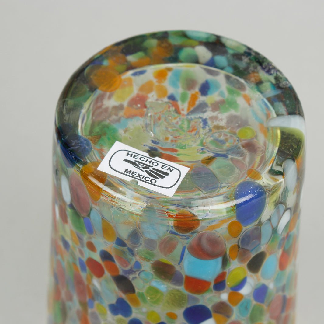 Chunky Recycled Flared Tumbler - Confetti - Green Tulip