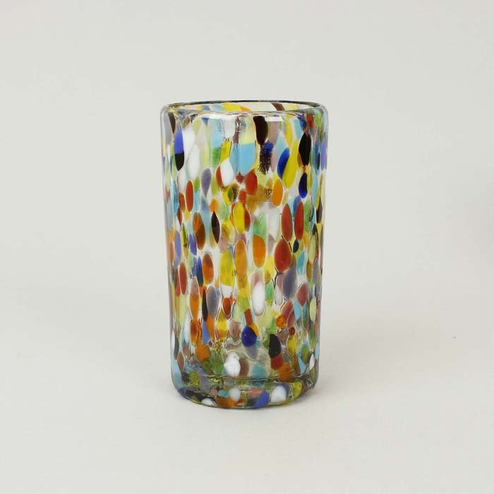 Chunky Recycled Straight Tumbler - Confetti - Green Tulip