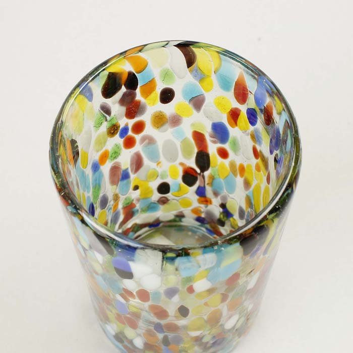 Chunky Recycled Straight Tumbler - Confetti - Green Tulip