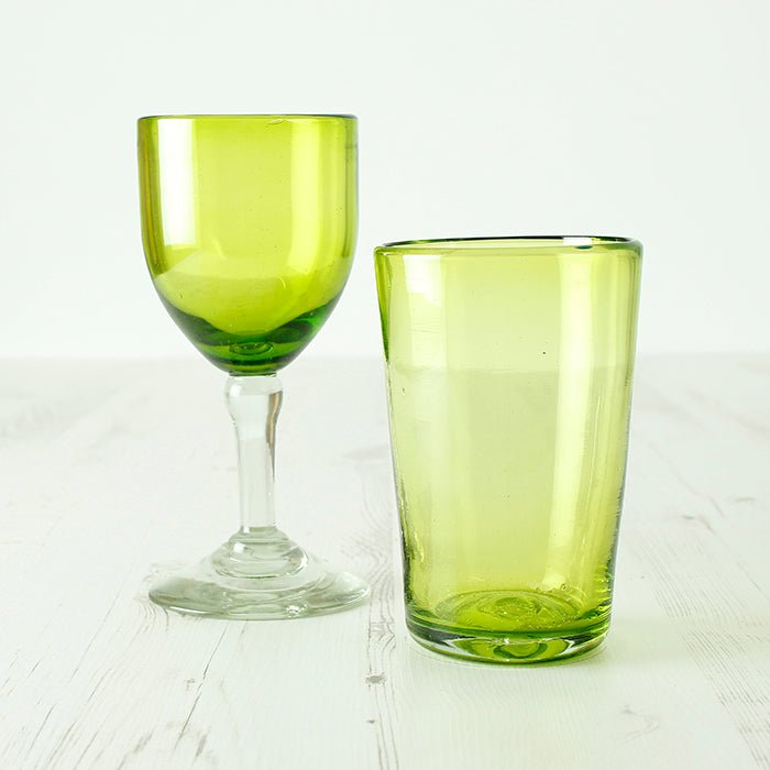 Chunky Recycled Tumbler - Lime - Green Tulip