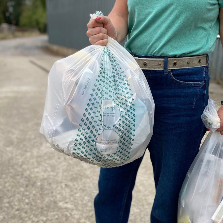 Compostable Bin Liners - Green Tulip