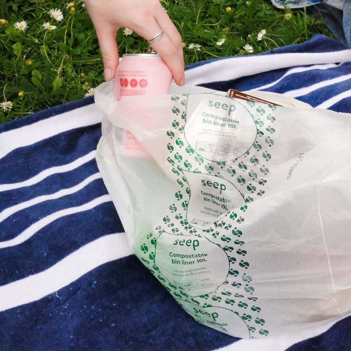 Compostable Bin Liners - Green Tulip