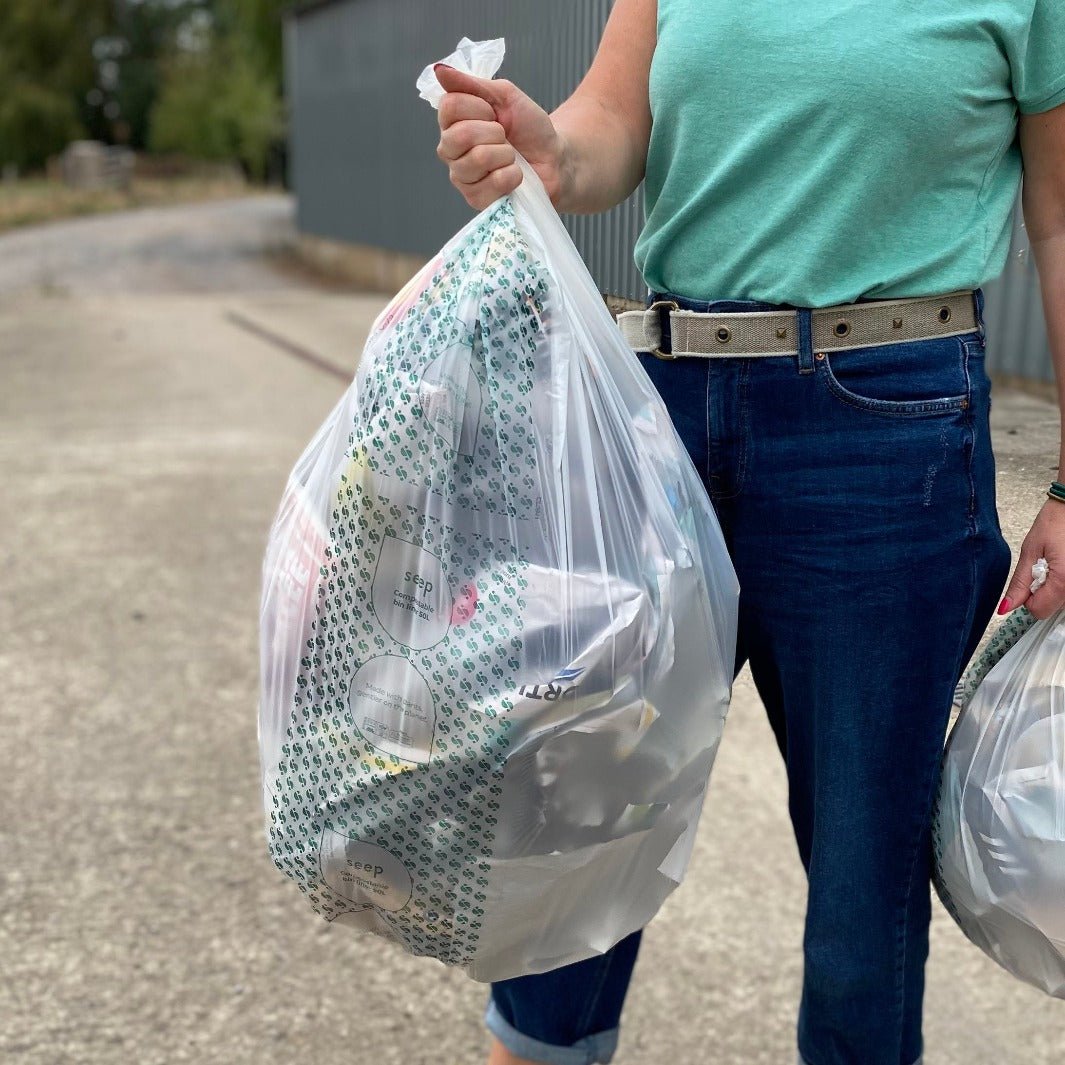 Compostable Bin Liners - Green Tulip