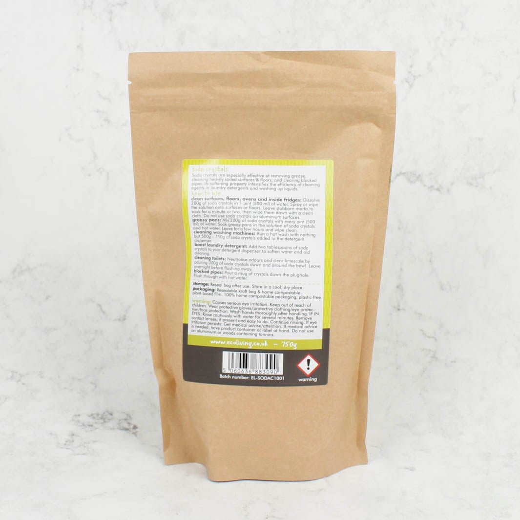 Concentrated Soda Crystals Pouch 750g - Green Tulip