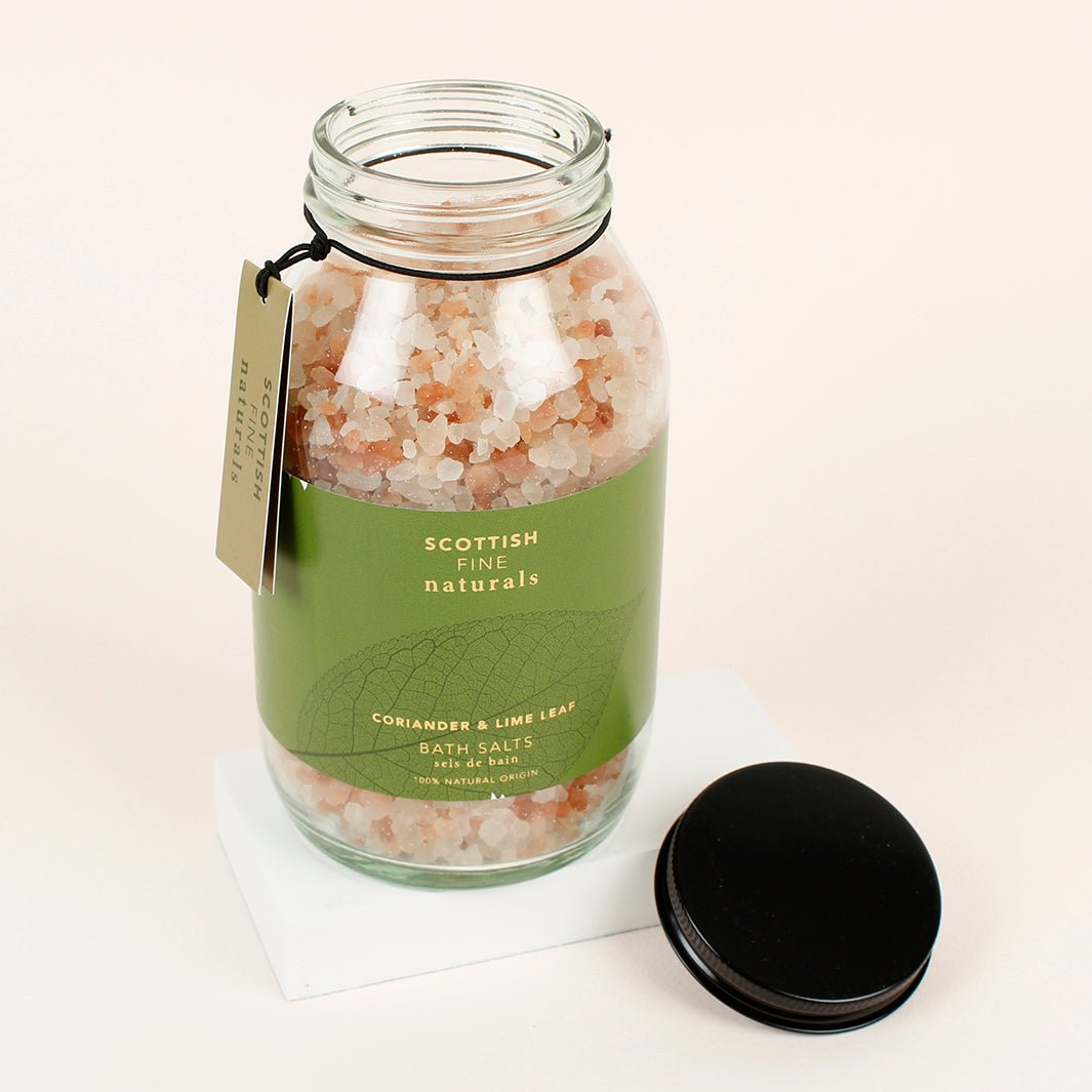 Coriander & Lime Leaf Bath Salts - Green Tulip