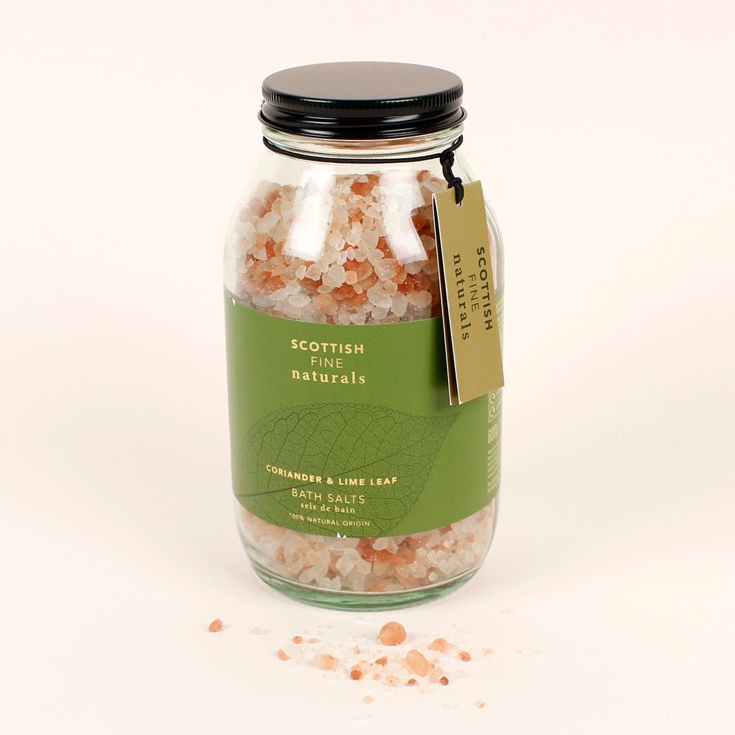 Coriander & Lime Leaf Bath Salts - Green Tulip