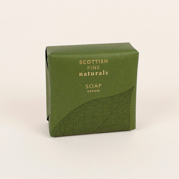Coriander & Lime Leaf Wrapped Soap - Green Tulip