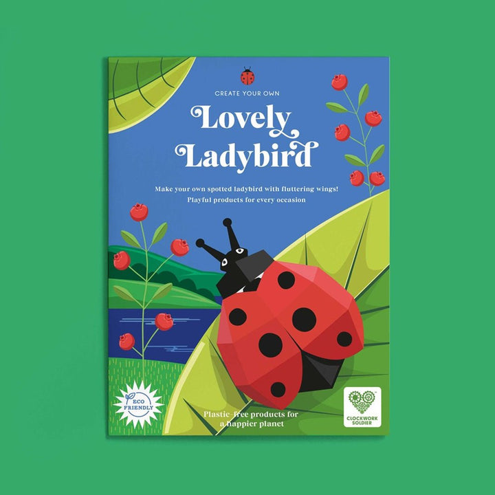 Create Your Own Lovely Ladybird - Green Tulip