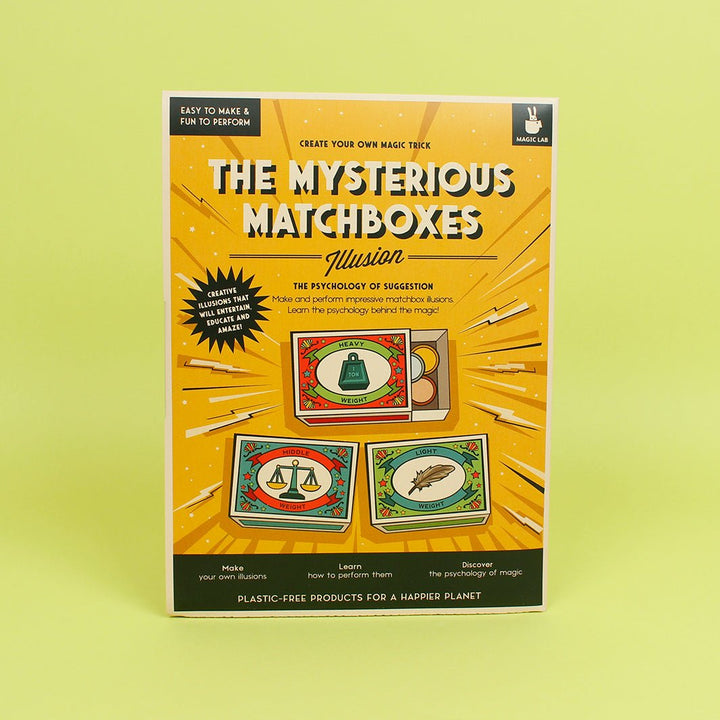 Create Your Own Magic Trick - The Mysterious Matchboxes Illusion - Green Tulip