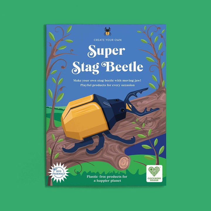 Create Your Own Super Stag Beetle - Green Tulip