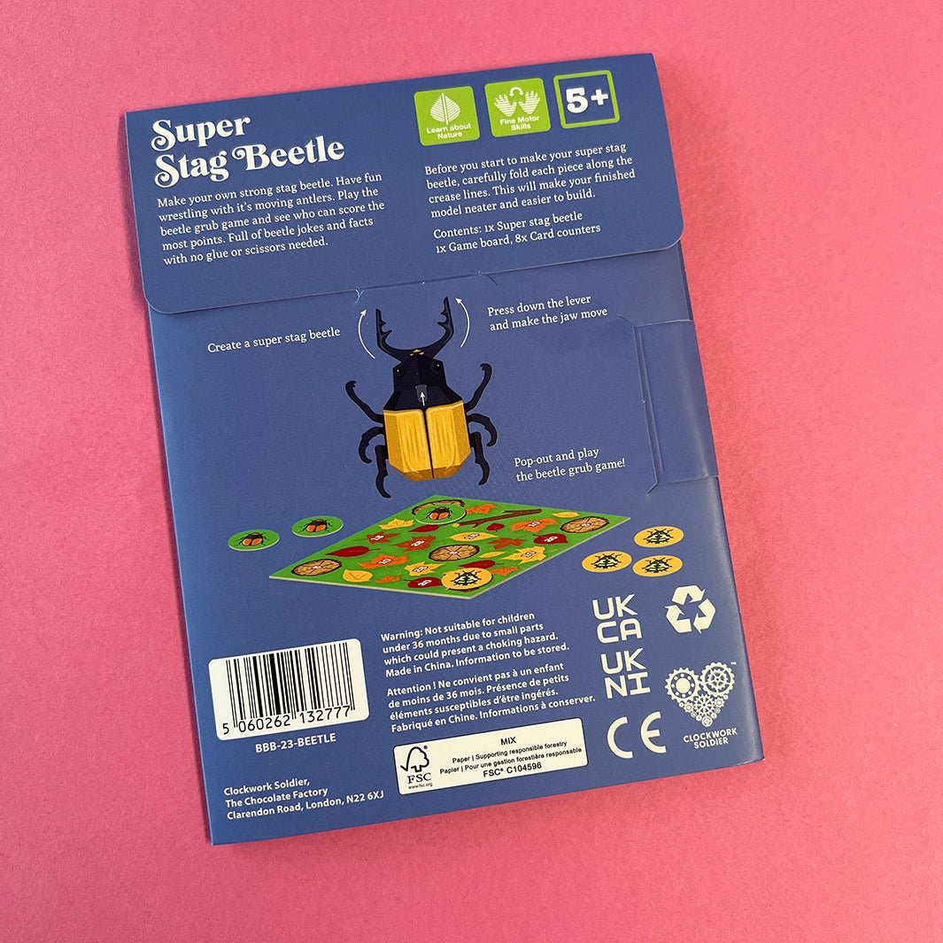 Create Your Own Super Stag Beetle - Green Tulip