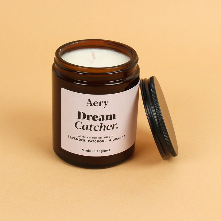 Dream Catcher Aromatherapy Jar Candle - Medium - Green Tulip