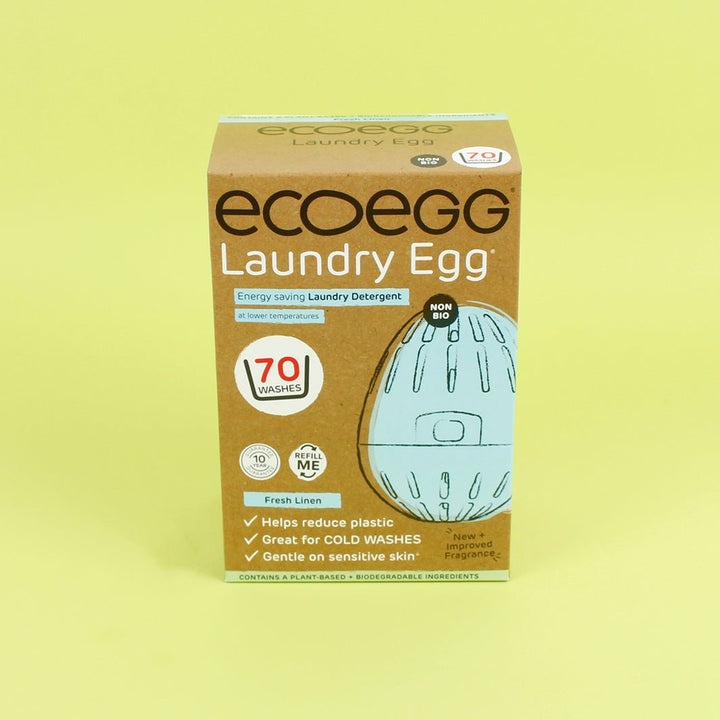 Ecoegg Laundry Egg - Fresh Linen - Green Tulip