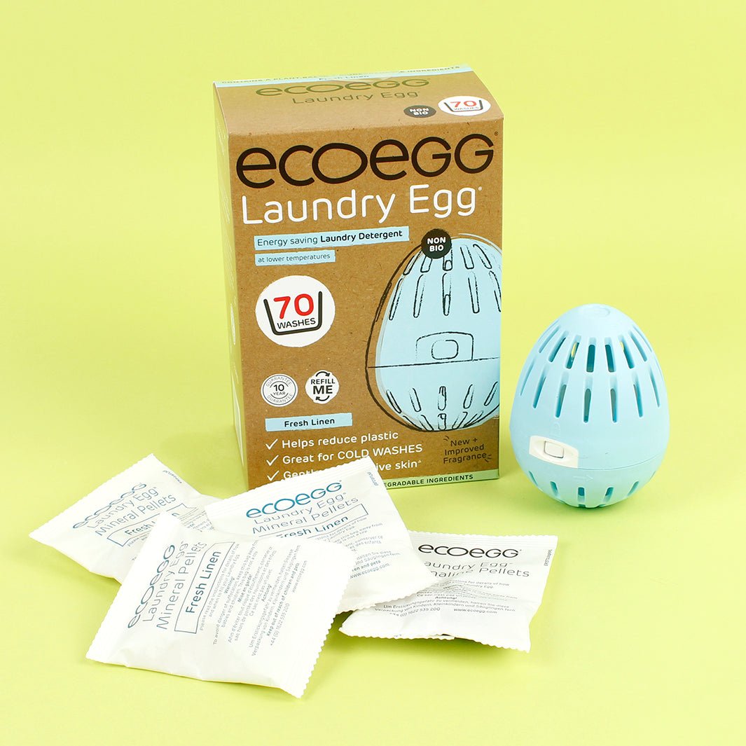 Ecoegg Laundry Egg - Fresh Linen - Green Tulip