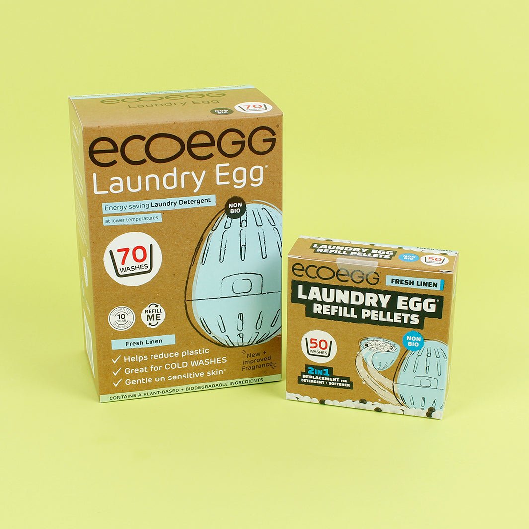 Ecoegg Laundry Egg - Fresh Linen - Green Tulip