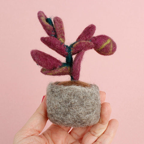 Felt Miniature Pot Plant