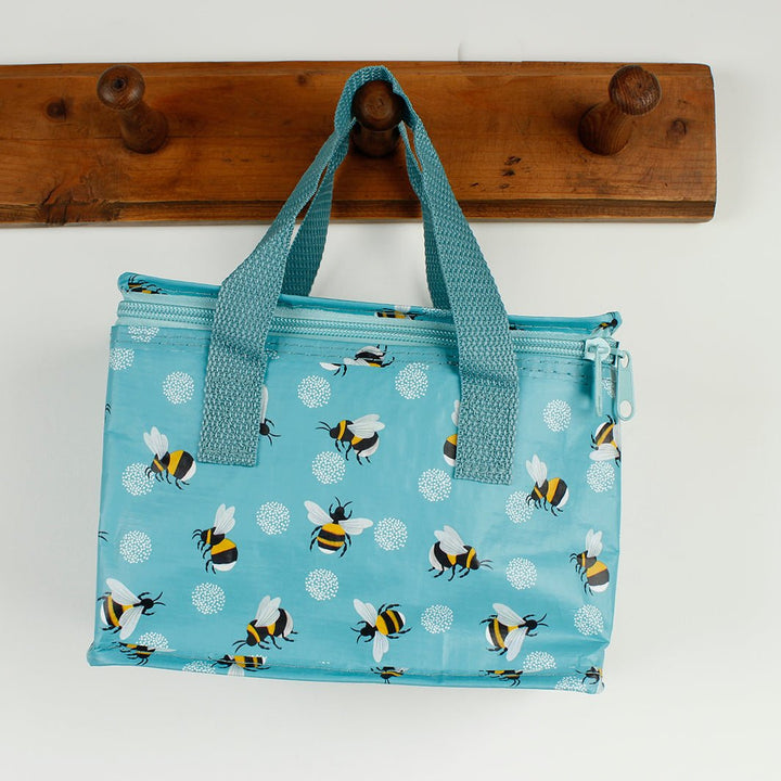 Foil Insulated Lunch Bag - Bumblebee - Green Tulip