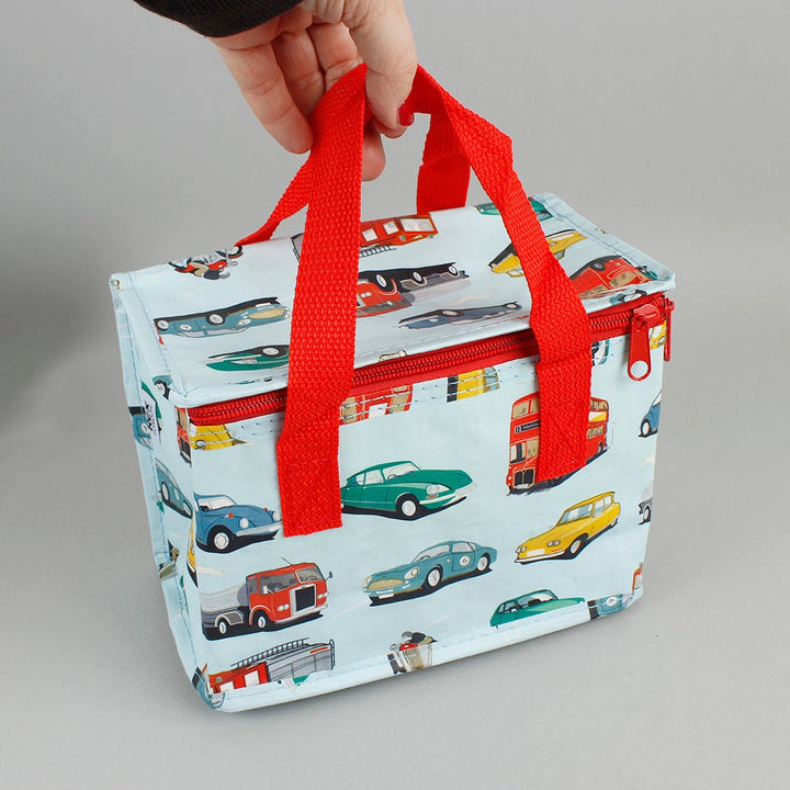 Foil Insulated Lunch Bag - Road Trip - Green Tulip