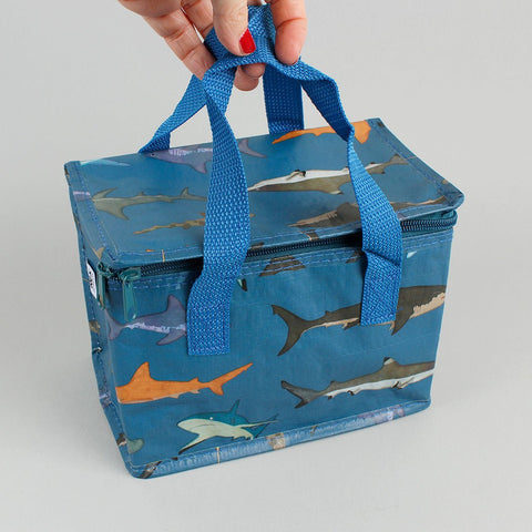 Foil Insulated Lunch Bag - Sharks