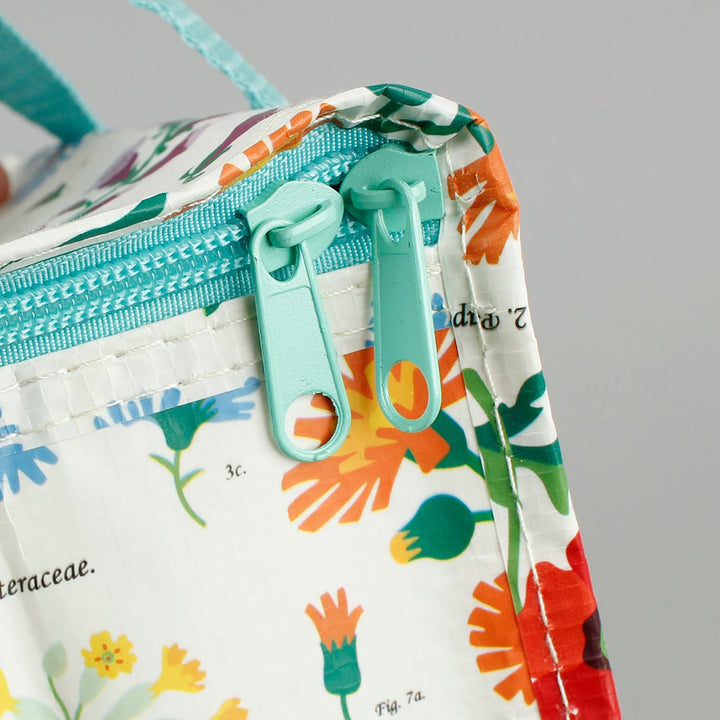 Foil Insulated Lunch Bag - Wild Flowers - Green Tulip