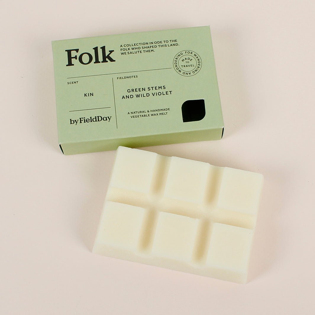 Folk Vegetable Wax Melts - Pack of 6 - Green Tulip