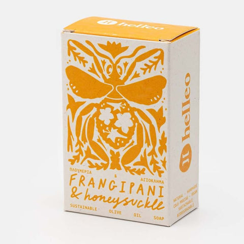 Frangipani & Honeysuckle Olive Oil Soap Bar