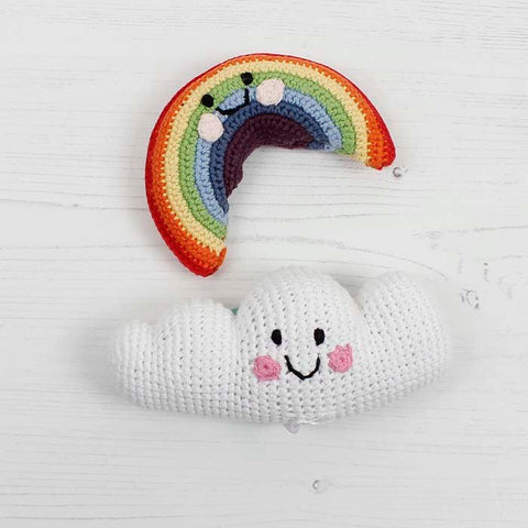 Friendly Rainbow Rattle