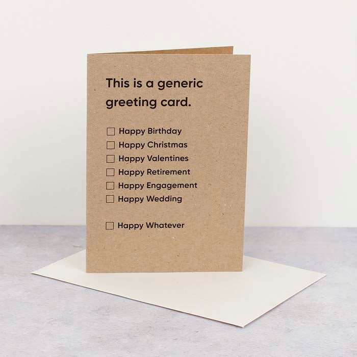 Generic Card - Green Tulip