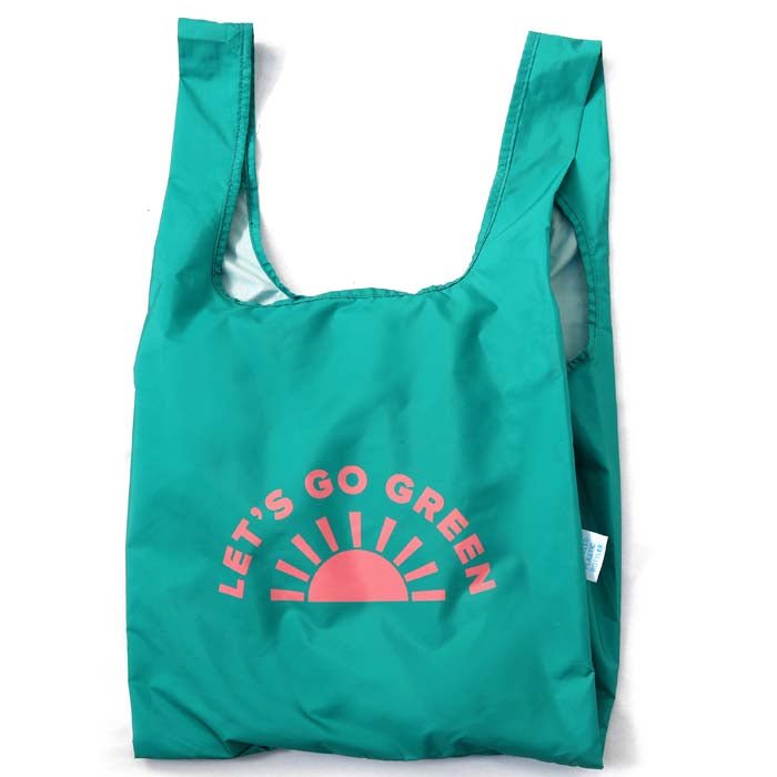 Go Green Reusable Shopping Bag - Medium - Green Tulip