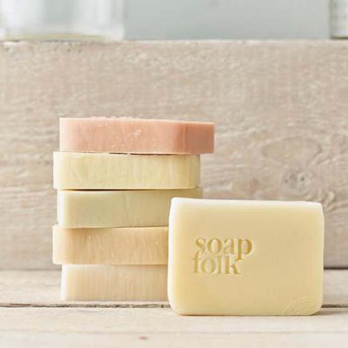 Goat's Milk & Honey Natural Soap Bar - Green Tulip