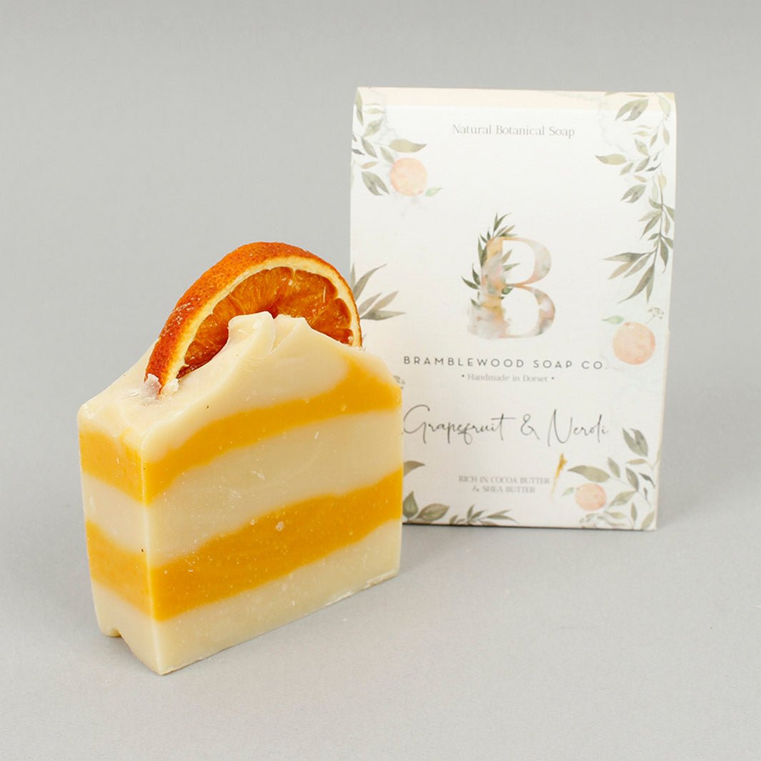 Grapefruit & Neroli Natural Soap - Green Tulip